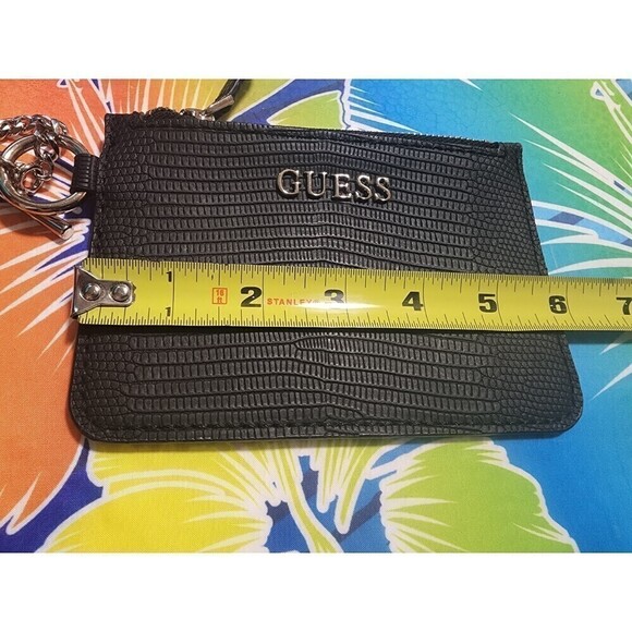 guess Black Zip Wristlet - Picture 6 of 9